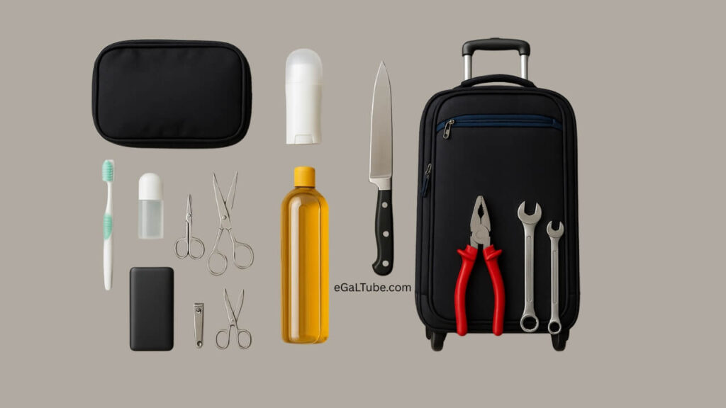 বিমান ভ্রমণের সময় কোন জিনিস হাতে নেওয়া যায়, কোনটা চেক-ইন লাগেজে রাখতে হয়